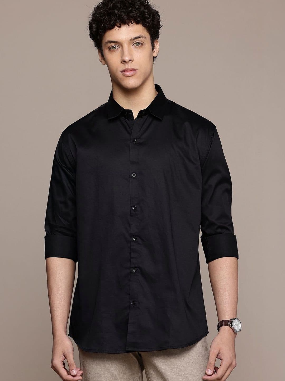 Mast & Harbour Men Slim Fit Casual Shirt thumbnail 6