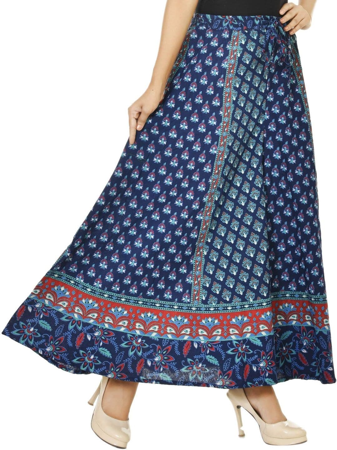 SAMJHI Women Ethnic Motifs Printed Ethnic Palazzos thumbnail 2
