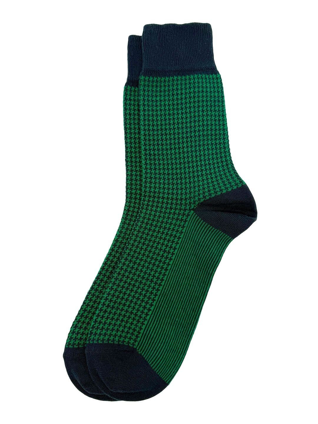 Mint & Oak Men Cotton Blend Patterned Calf Length Socks thumbnail 5