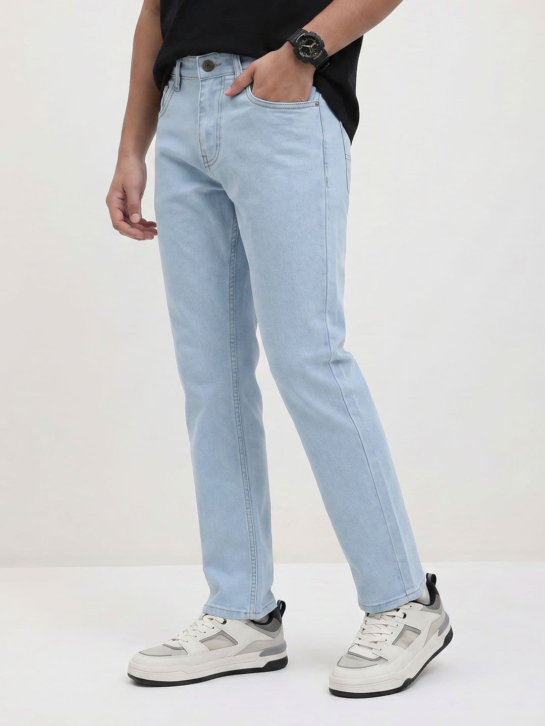 The Roadster Life Co. Men Slim Fit Stretchable Jeans thumbnail 5