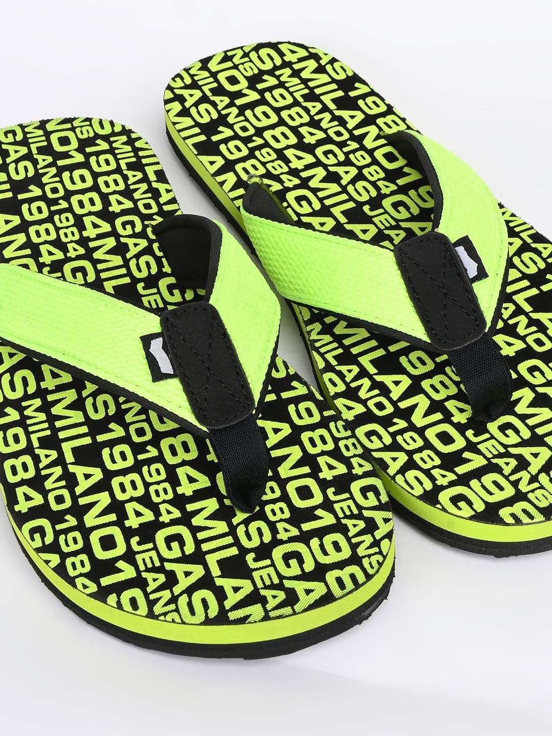 GAS Men StreetGrain Yellow FlipFlops thumbnail 3