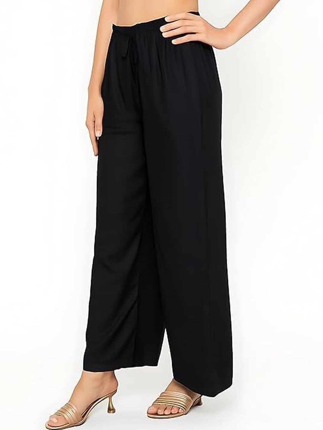 KGFONECLOTH Women Flared Knitted Ethnic Palazzos thumbnail 5