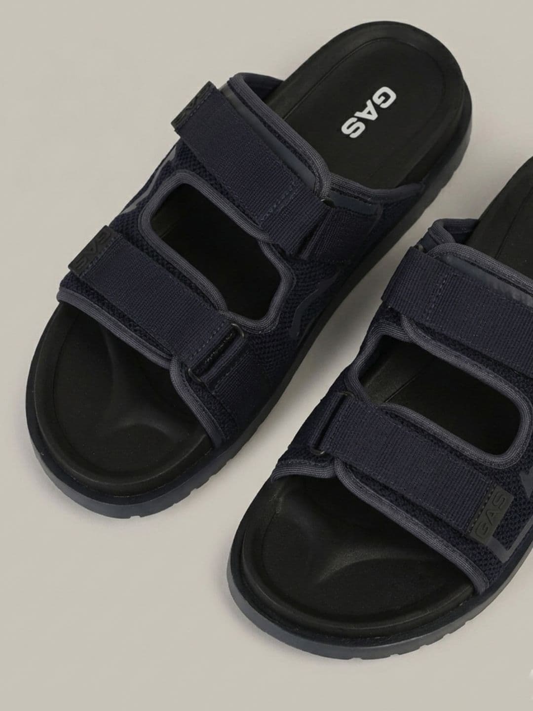 GAS Men StrapGrid Navy Sandals - view 1