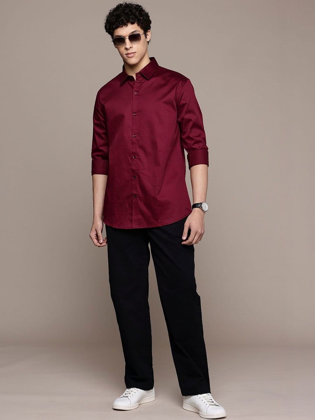 R.Code by The Roadster Life Co. Men Slim Fit Casual Shirt thumbnail 6