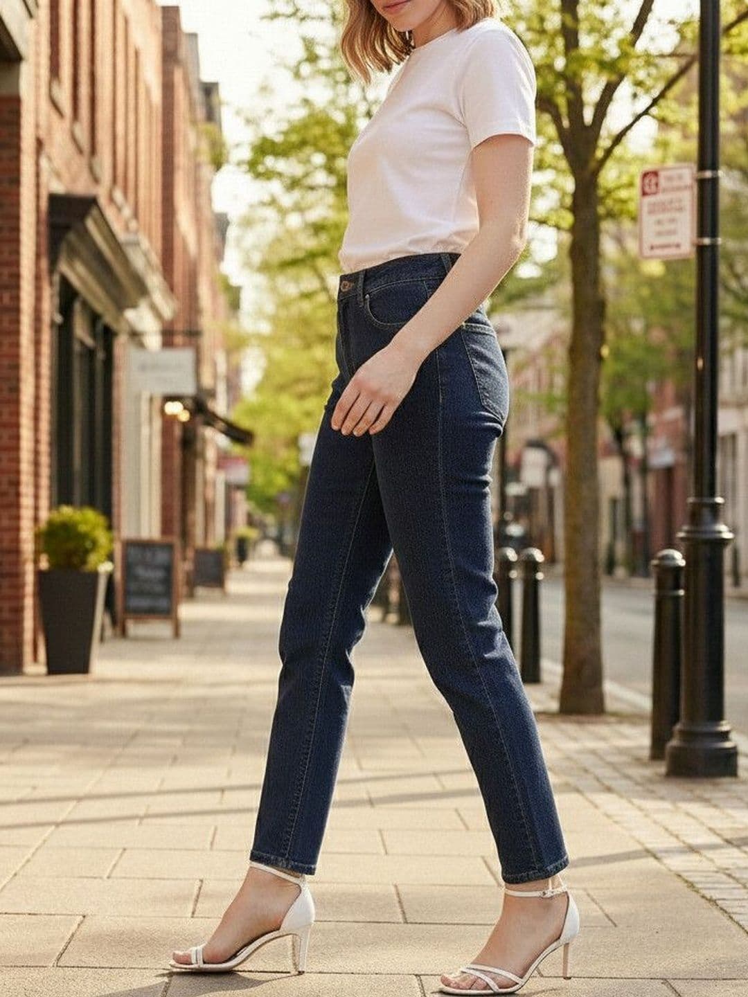 Moda Rapido Women High-Rise Stretchable Jeans thumbnail 5