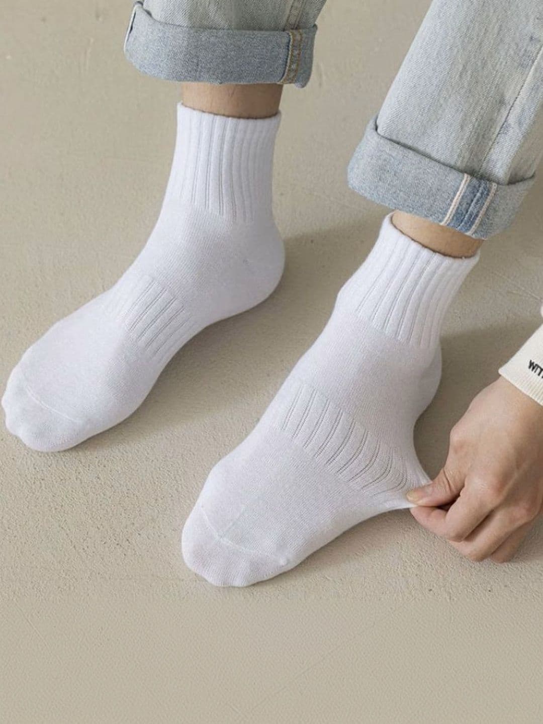BEAR&BEYOND Men Pack of 6 Cotton Above Ankle Socks thumbnail 3