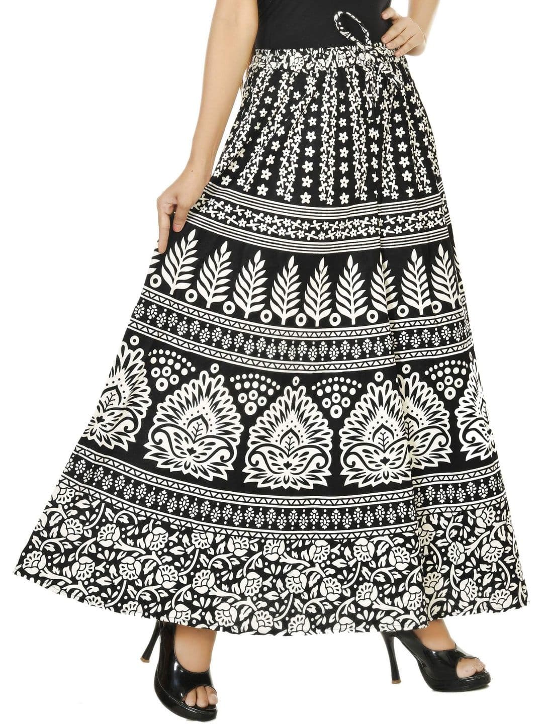 SAMJHI Women Ethnic Motifs Printed Ethnic Palazzos thumbnail 5