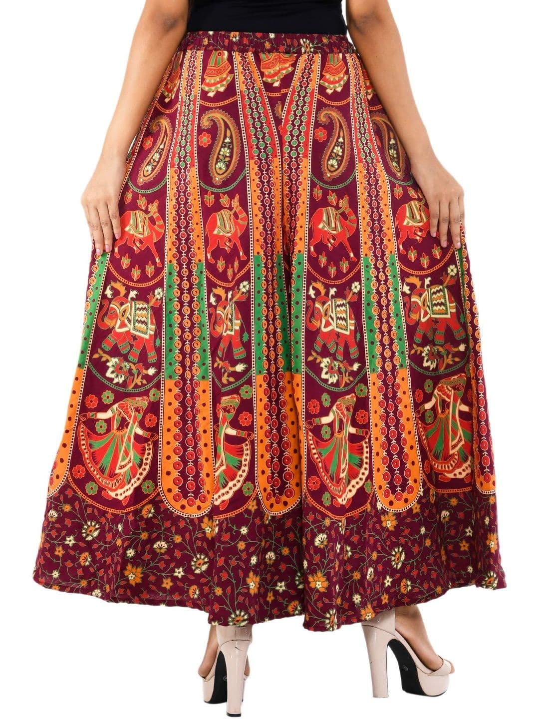 SAMJHI Women Ethnic Motifs Printed Ethnic Palazzos thumbnail 4