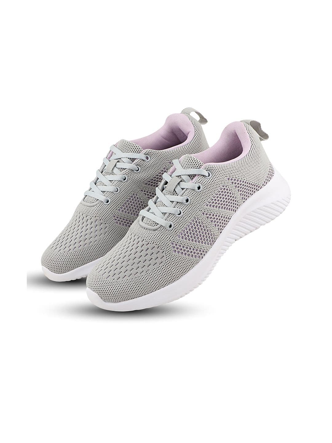 FUEL Women Grey Mesh Running Non-Marking Shoes thumbnail 6