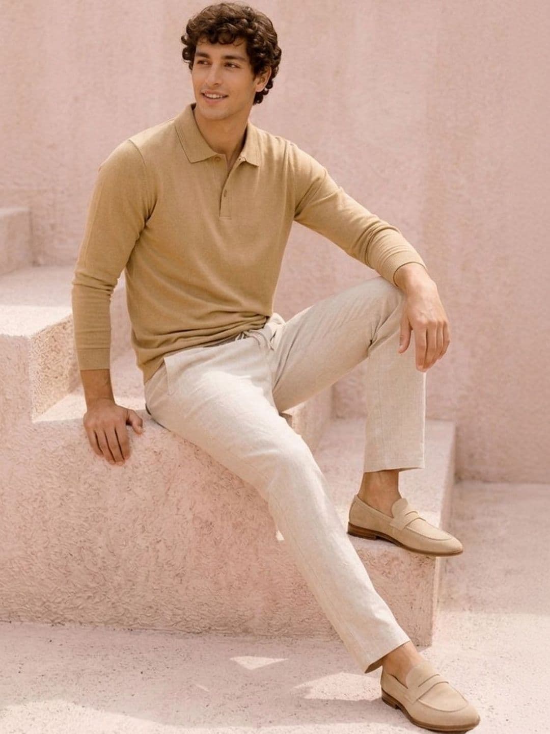 Mast & Harbour Men Polo Collar T-shirt thumbnail 6