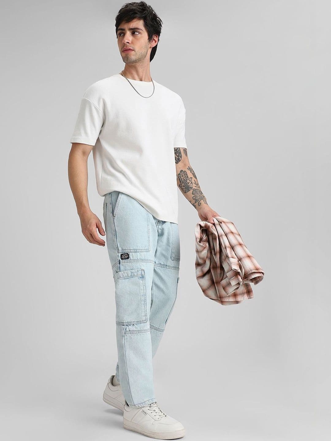 Klub Fox Men Straight Fit Cargos Jeans thumbnail 5