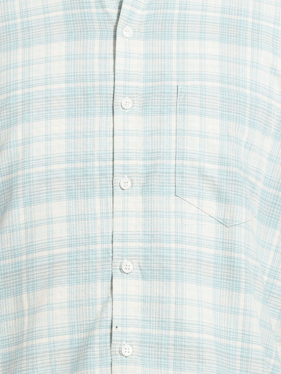 Mast & Harbour Checked Pure Cotton Casual Shirt thumbnail 3