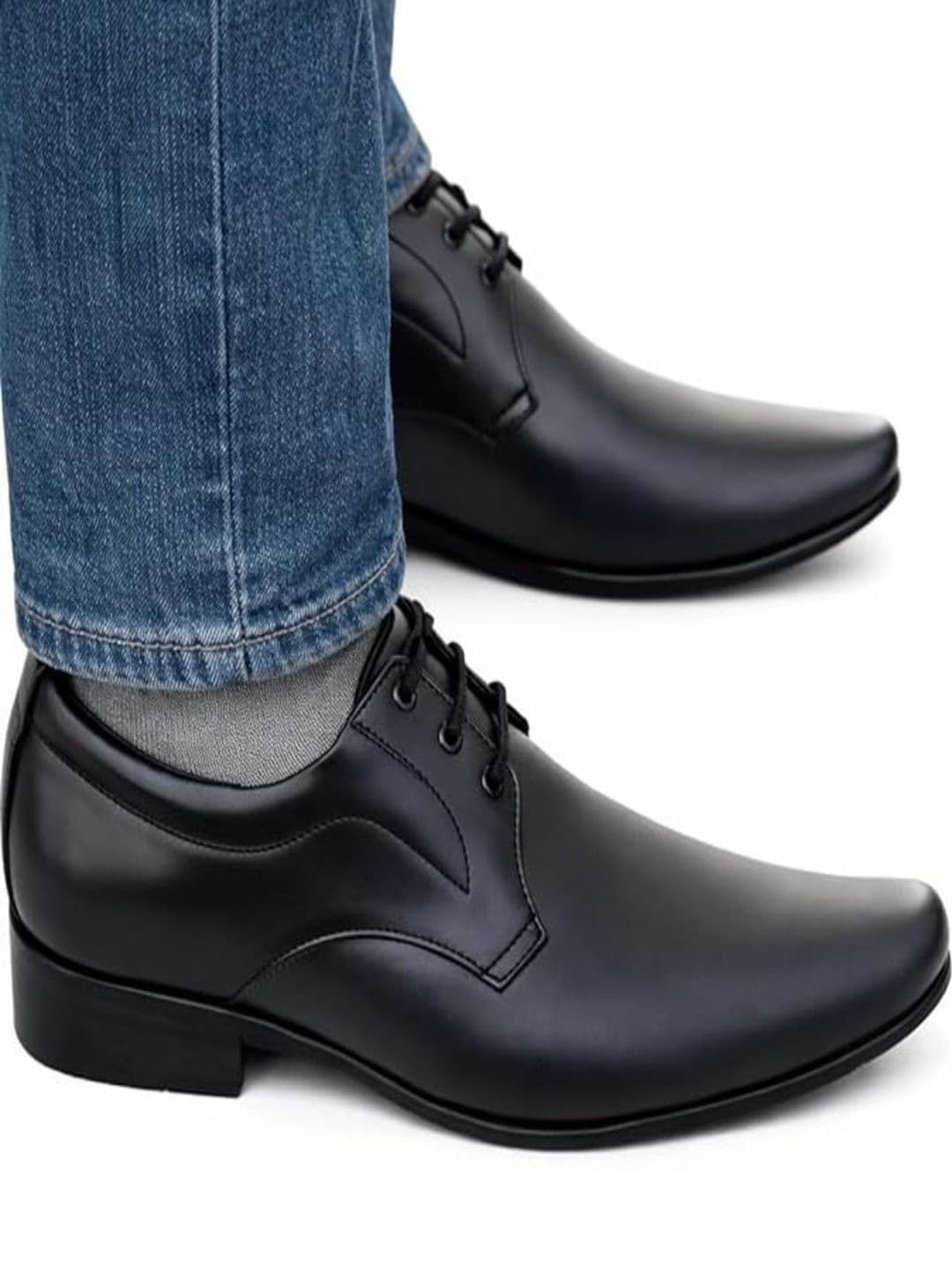 Greatech Fashions Men Round Toe Formal Oxfords thumbnail 4