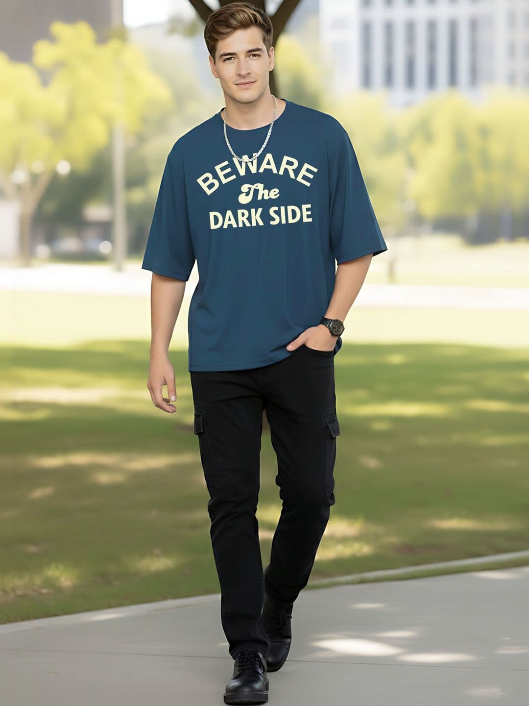 Kook N Keech Men Typography Printed T-shirt thumbnail 4