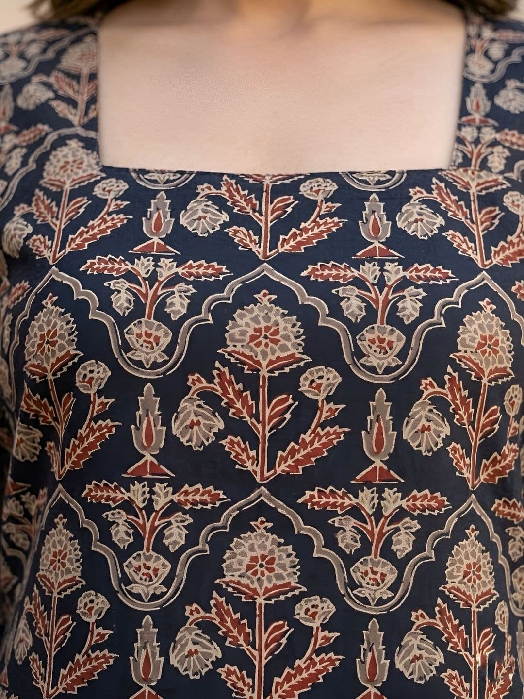 KEIYONA Women Ethnic Motifs Printed Indie Prints Kurta thumbnail 2