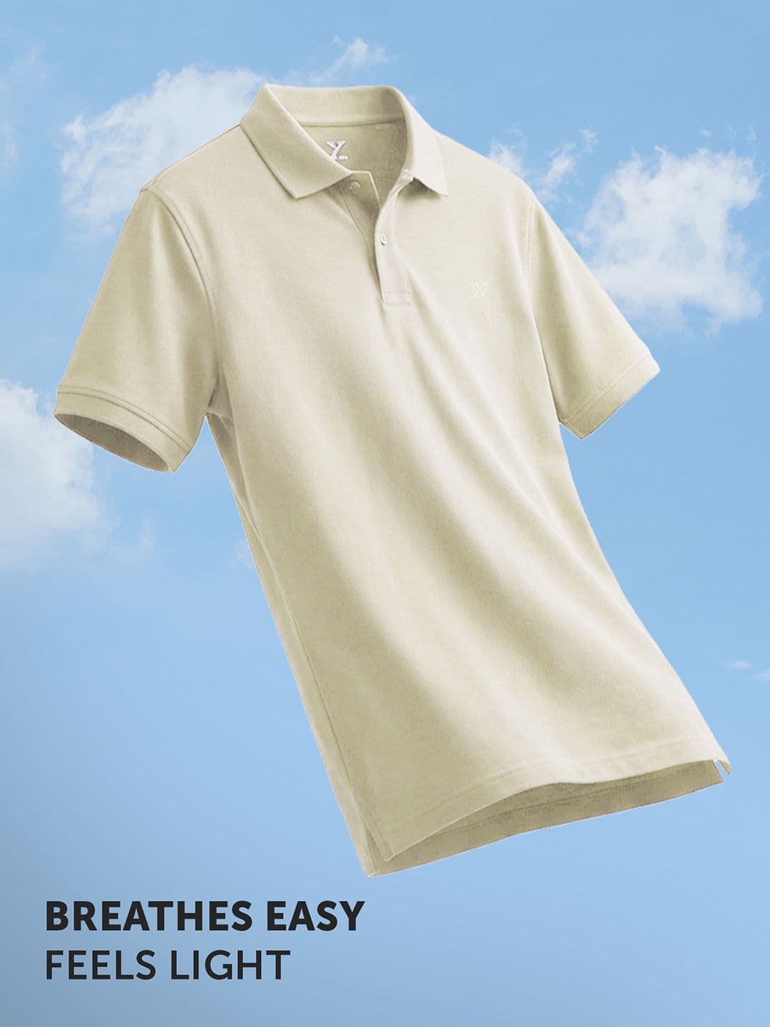 XYXX Polo Collar Pure Cotton T-shirt thumbnail 7
