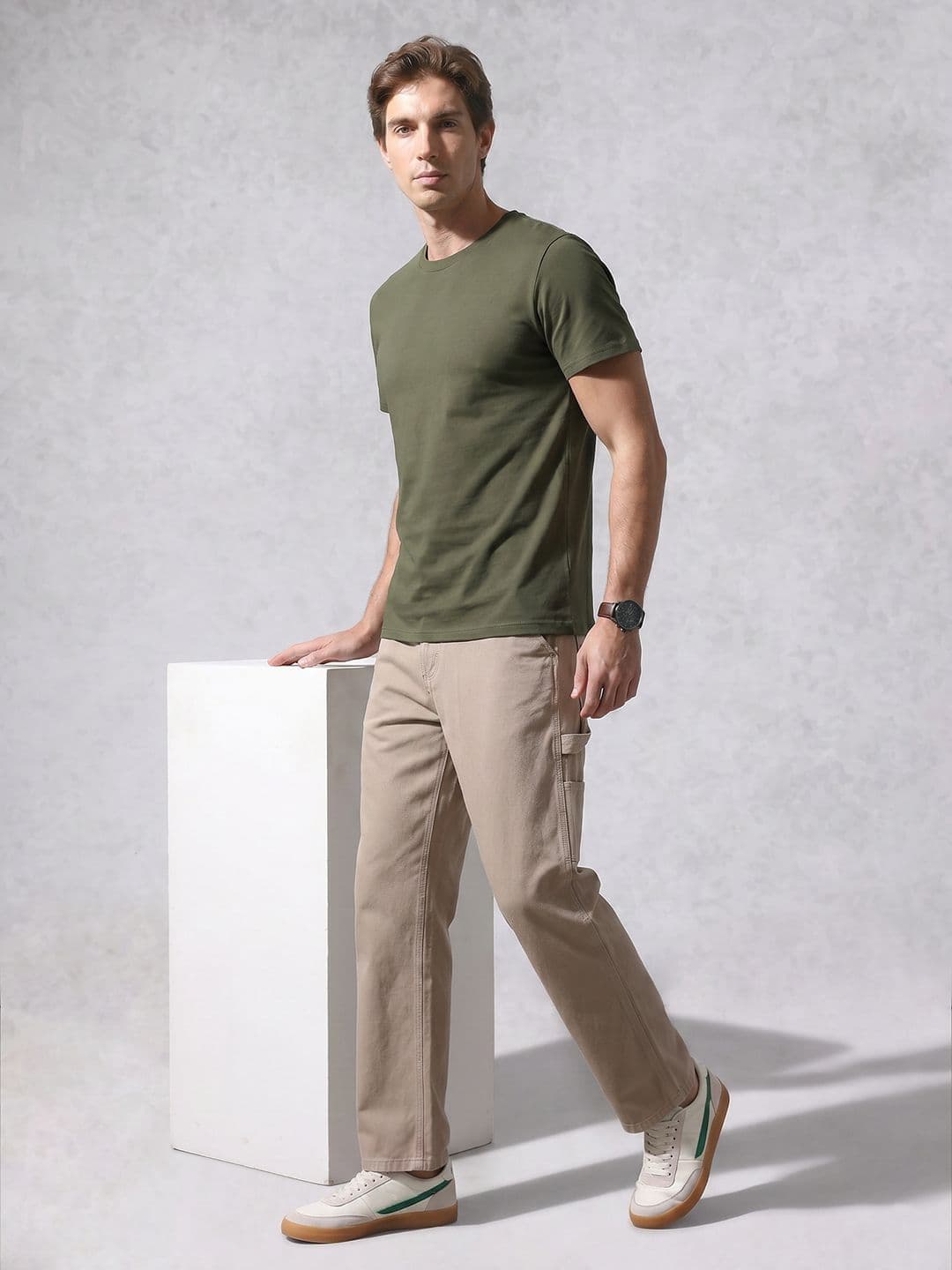 WROGN Men Loose Fit Pure Cotton Jeans thumbnail 5