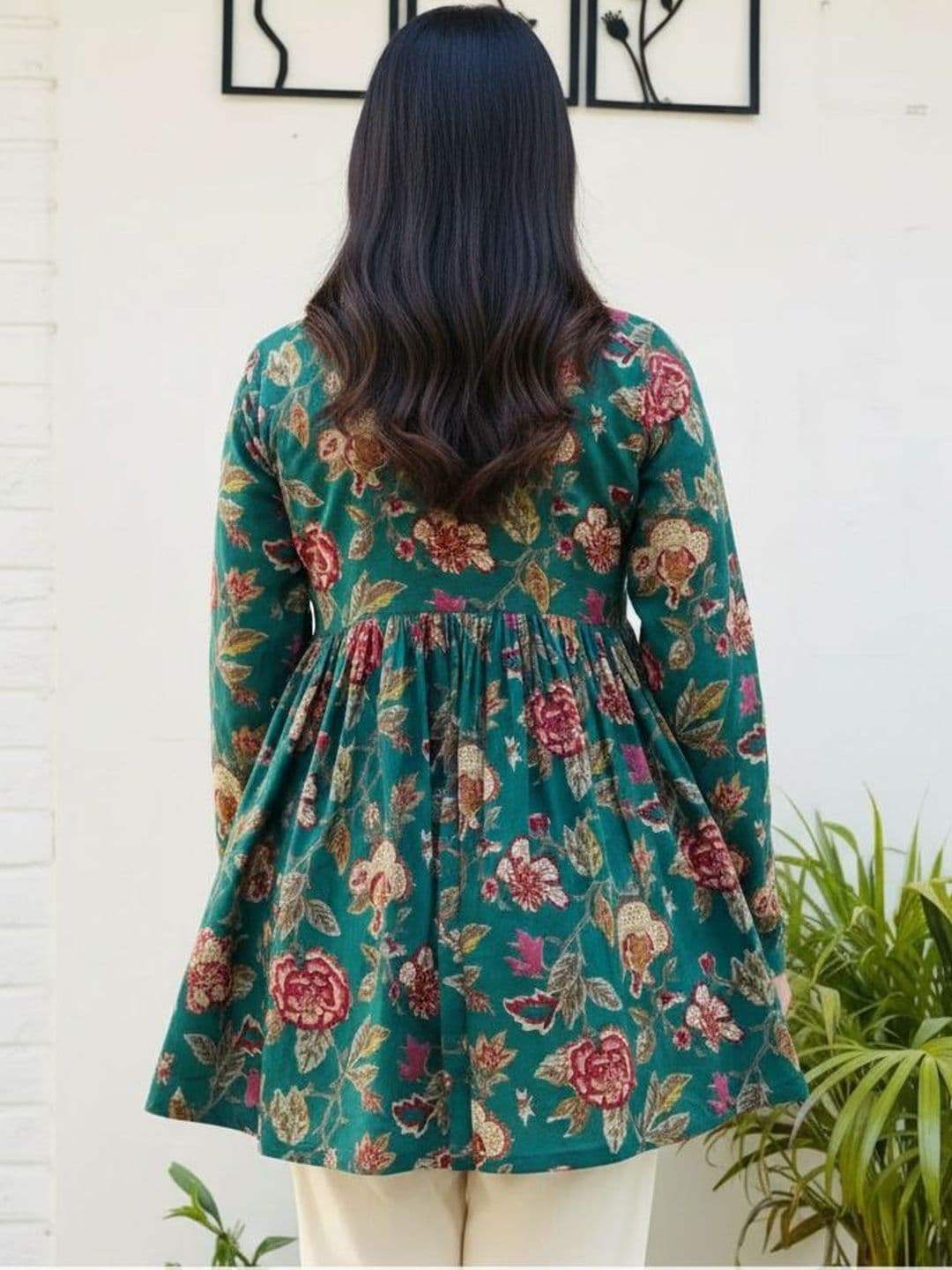 Bibhatsu Floral Print Top thumbnail 4