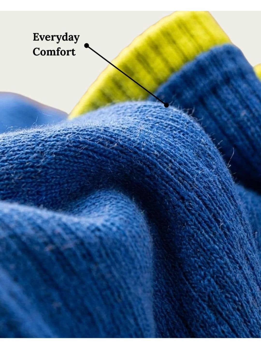 Sockscarving Unisex Pack of 3 Cotton Colourblocked Ankle Length Socks thumbnail 6