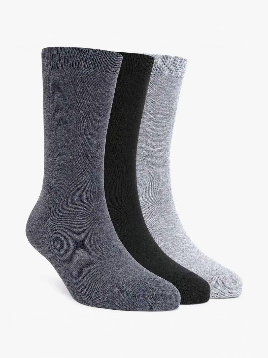 akeet trend Unisex Pack of 3 Cotton Calf Length Socks - view 1