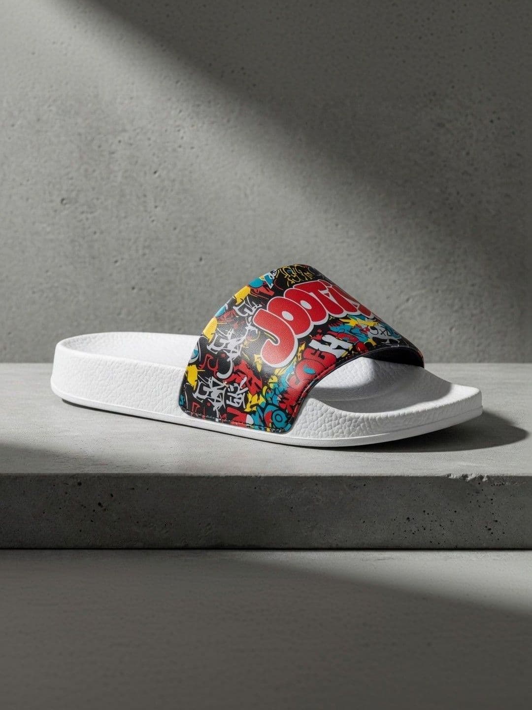 JOOTIYAPA Men Printed Sliders - view 1