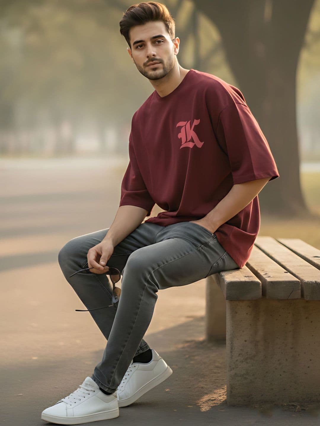 Kook N Keech Men Typography Printed Drop-Shoulder Sleeves T-shirt thumbnail 5