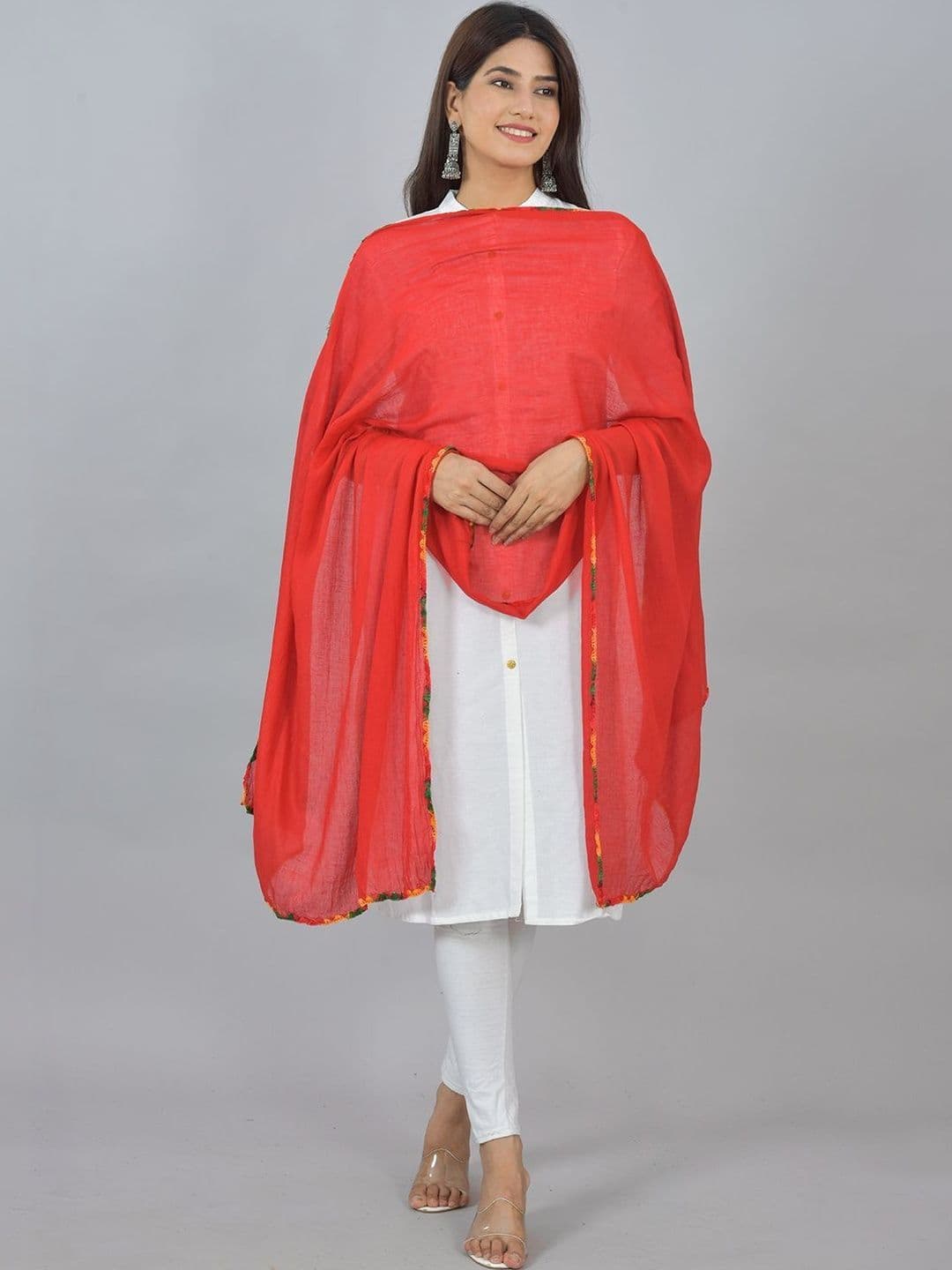Kuhika Dupatta with Thread Work thumbnail 2