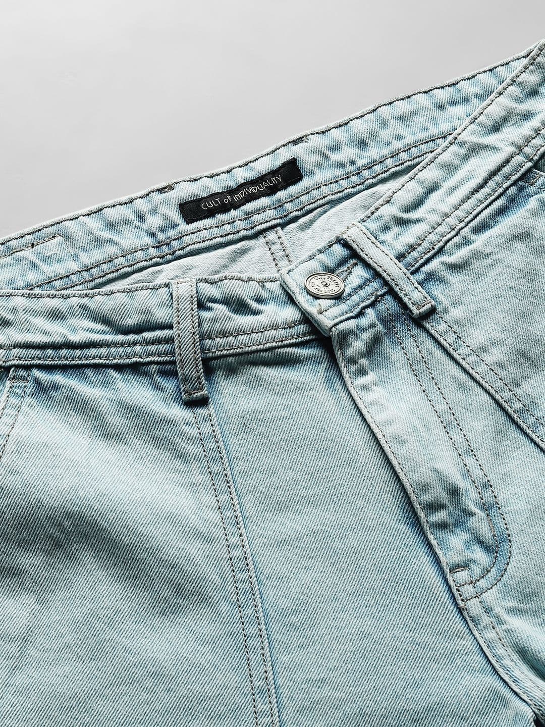 Klub Fox Men Straight Fit Cargos Jeans thumbnail 6