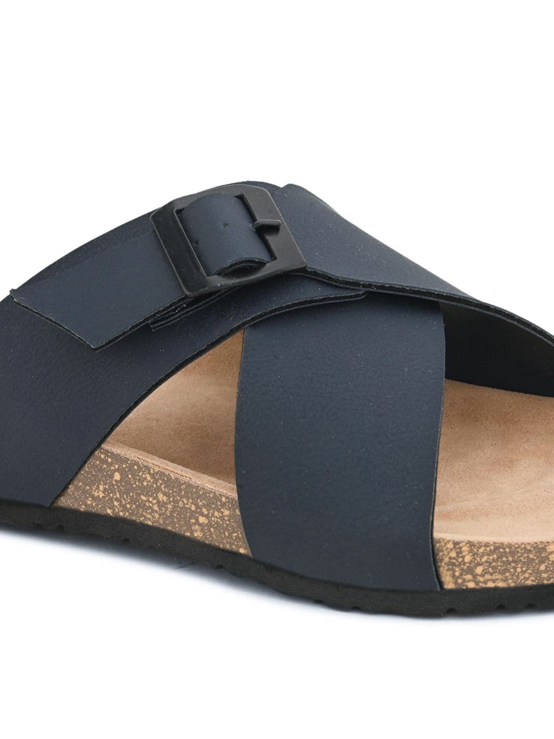 HERE&NOW Men Leather Comfort Sandals thumbnail 3