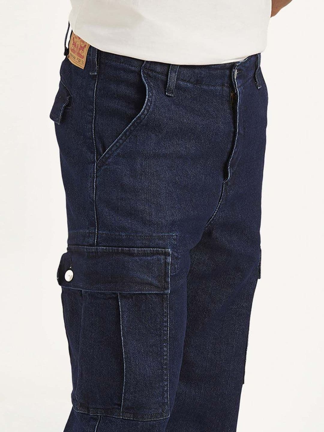 Levis Men Classic Regular Fit Mid-Rise Light Fade Stretchable Jeans thumbnail 2
