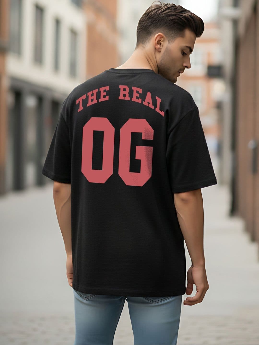 Kook N Keech Men Printed Drop-Shoulder Sleeves T-shirt thumbnail 4