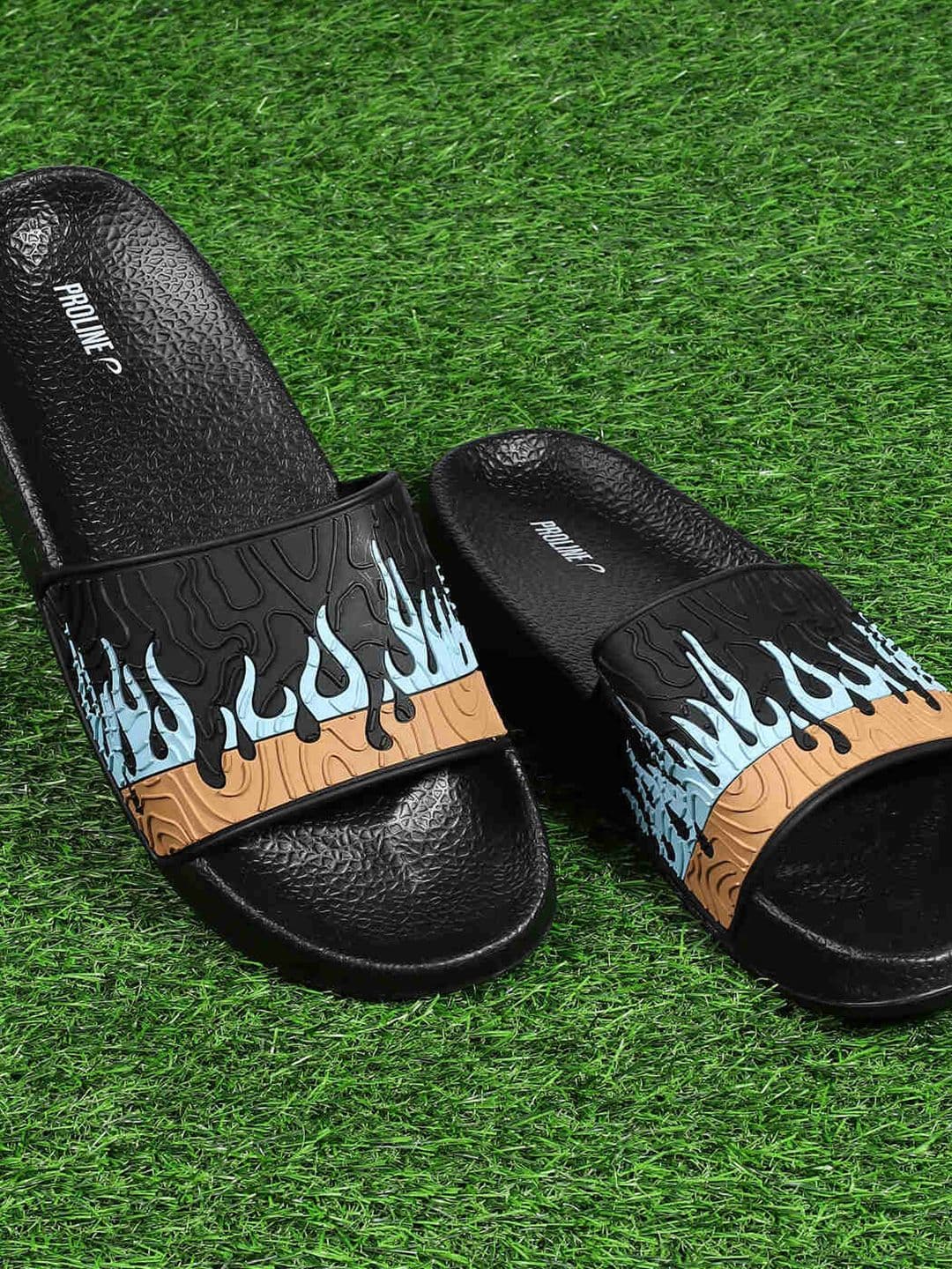 Proline Men Printed Sliders - view 1