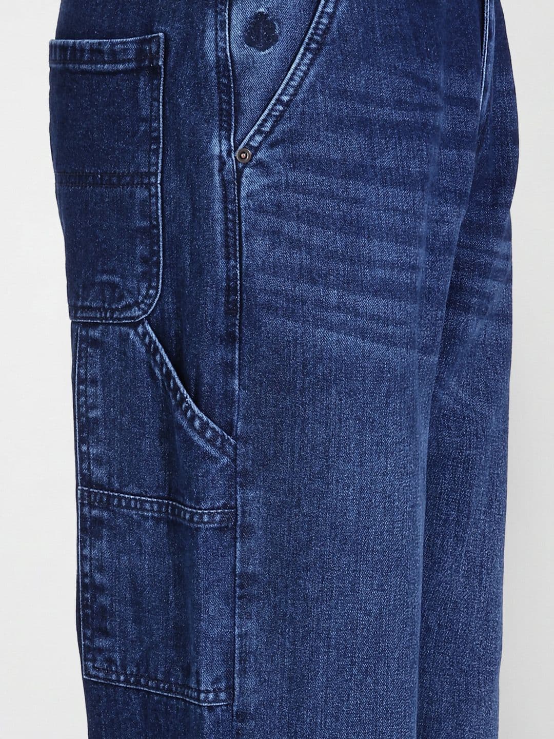 Mast & Harbour Men Straight Fit Pure Cotton Jeans thumbnail 2