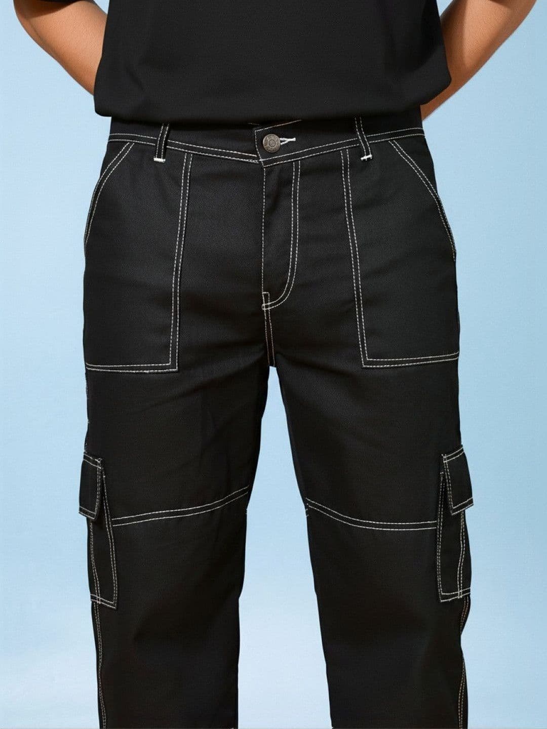 Kook N Keech Men Classic Regular Fit Mid-Rise Stretchable Jeans thumbnail 2