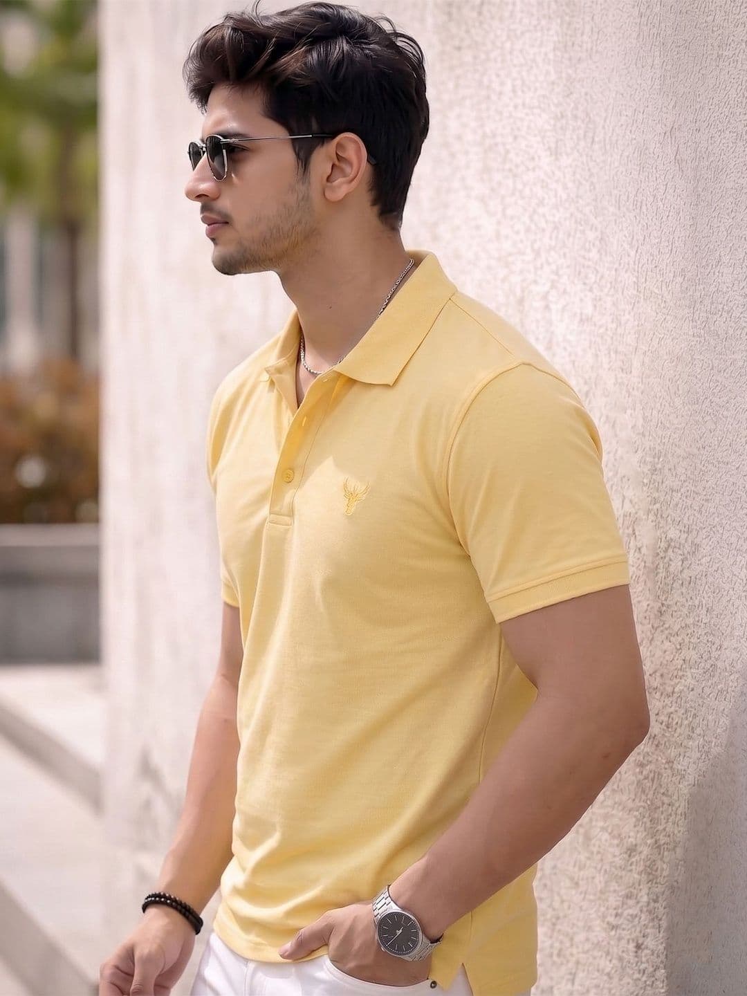 Utopium Men Polo Collar T-shirt thumbnail 4