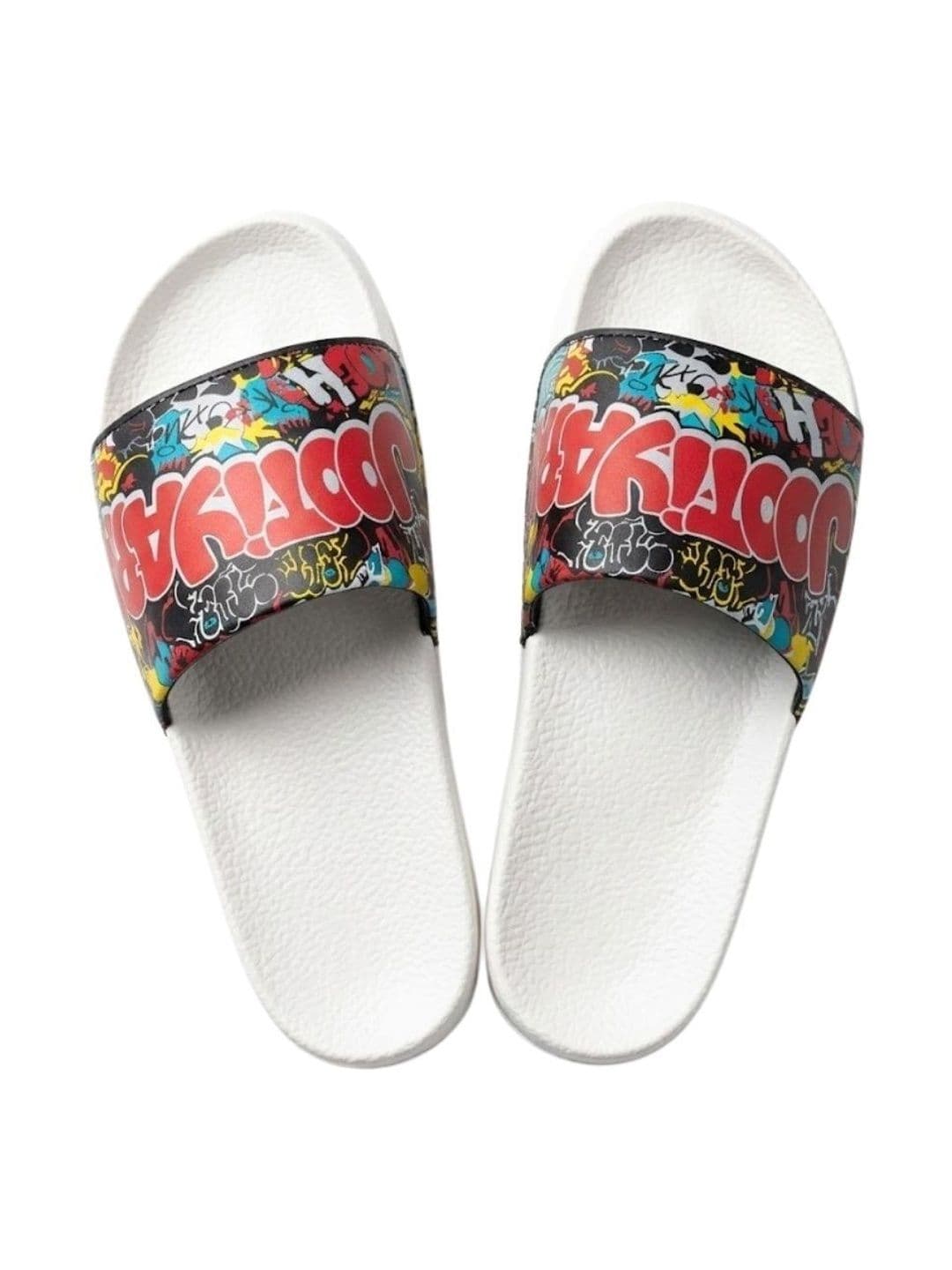 JOOTIYAPA Men Printed Sliders thumbnail 7