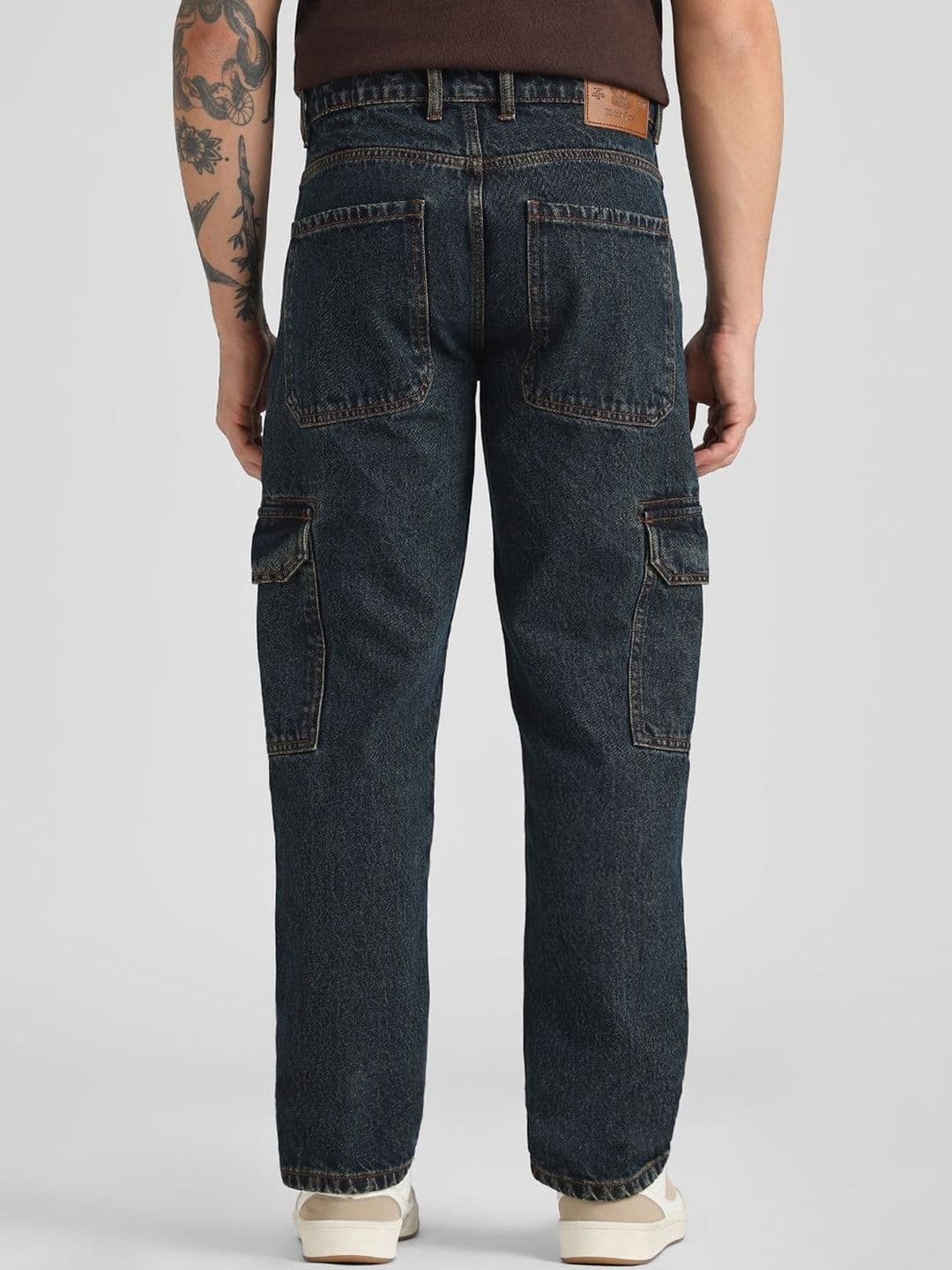Klub Fox Men Straight Fit Cargos Jeans thumbnail 5
