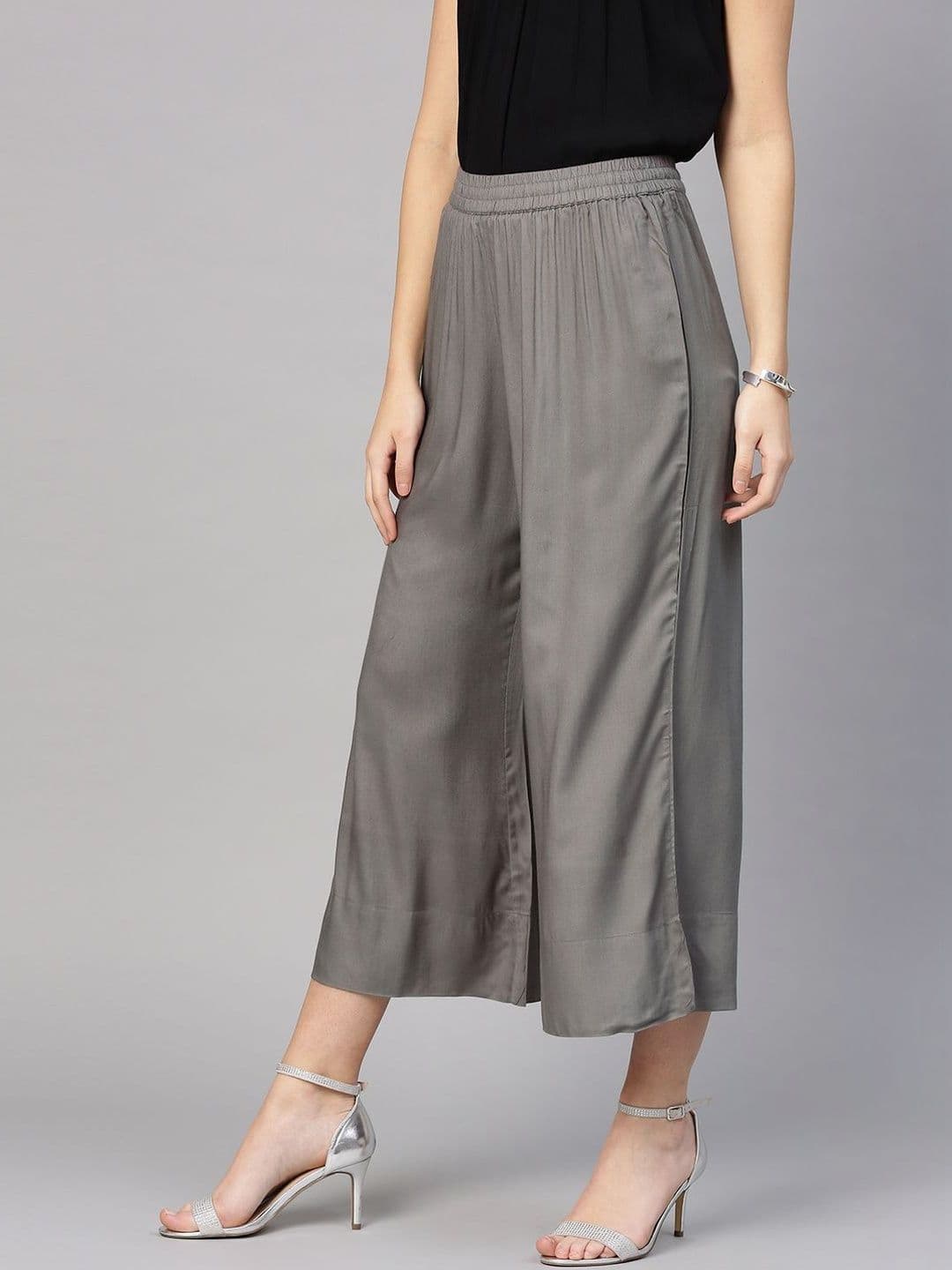 AADVIKA Women Cropped Palazzos thumbnail 2