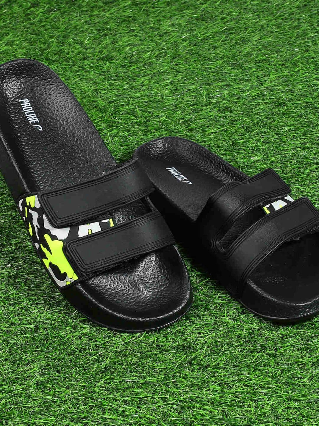 Proline Men Printed Casual Sliders - view 1