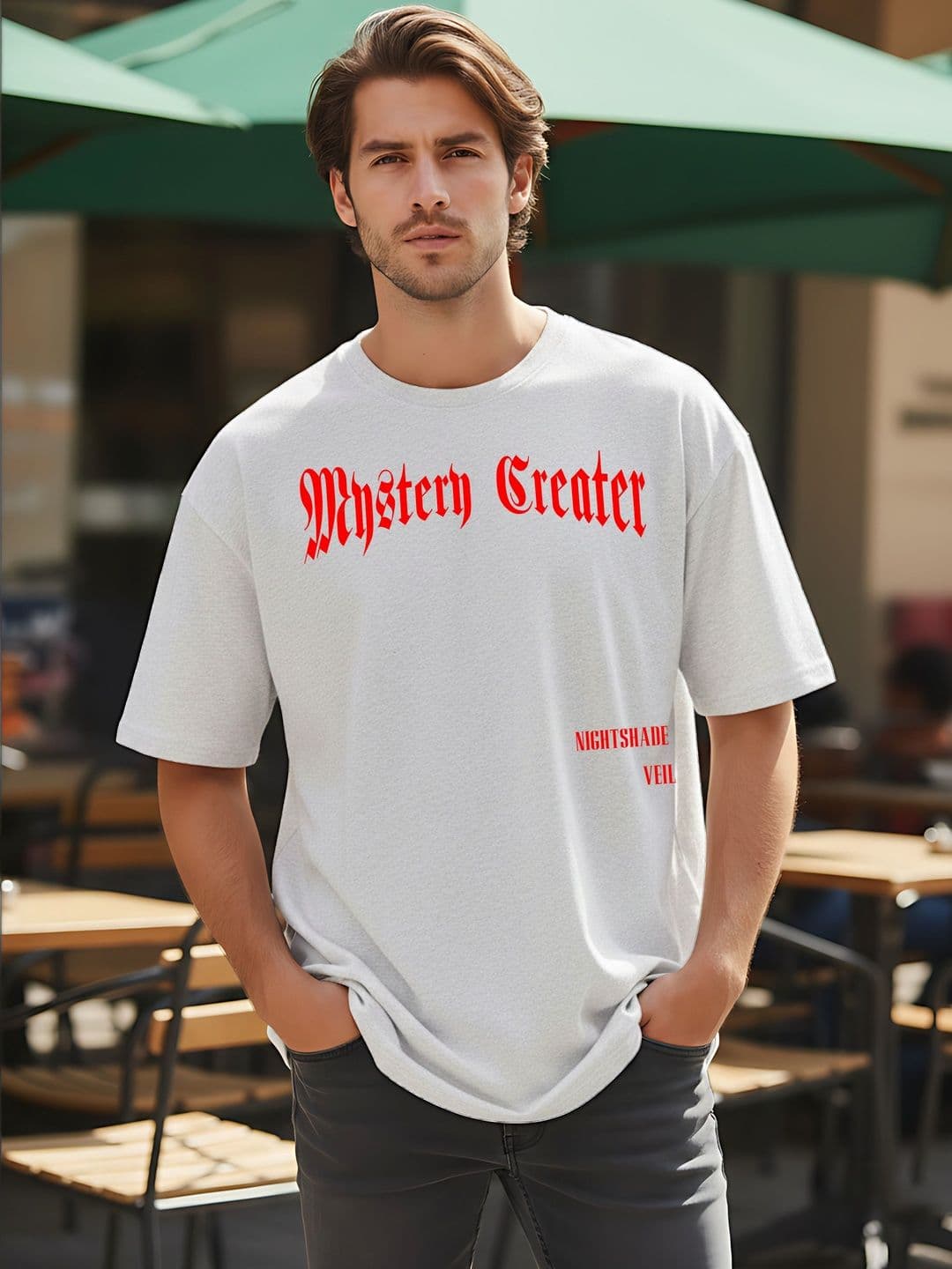 Kook N Keech Men Typography Printed Drop-Shoulder Sleeves T-shirt - view 1