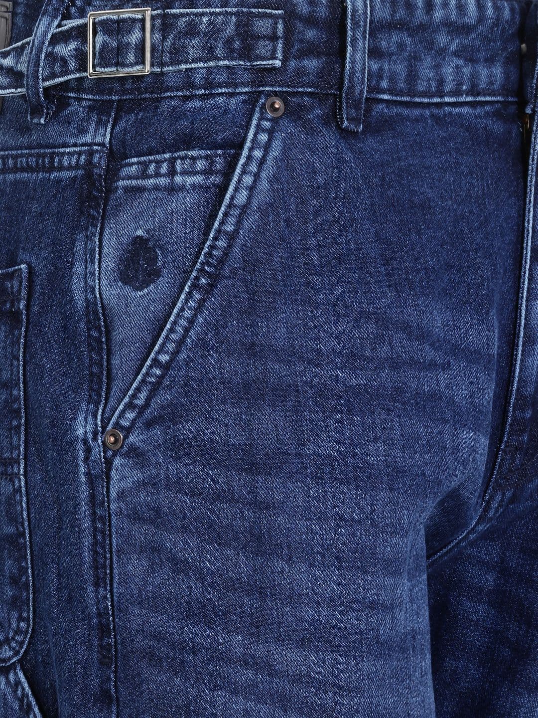 Mast & Harbour Men Straight Fit Pure Cotton Jeans thumbnail 6