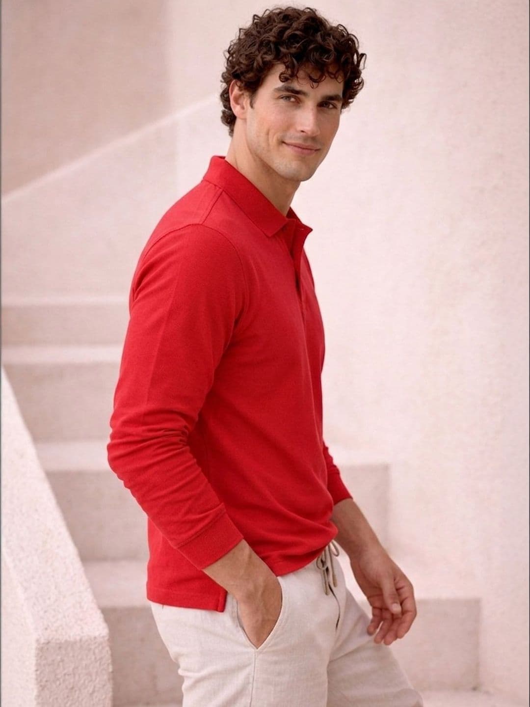 Mast & Harbour Men Polo Collar Pockets T-shirt thumbnail 6