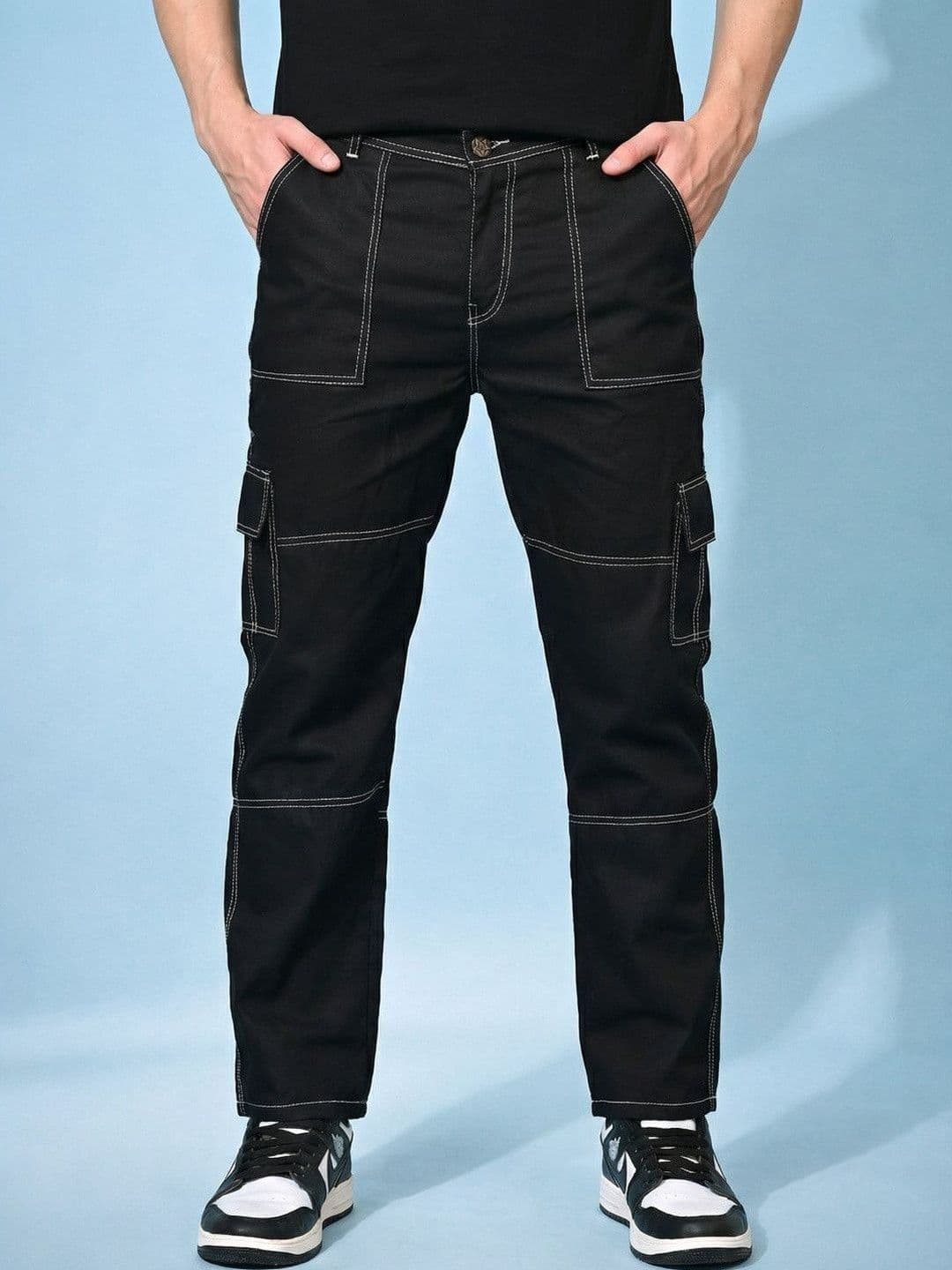 Kook N Keech Men Classic Regular Fit Mid-Rise Stretchable Jeans thumbnail 4