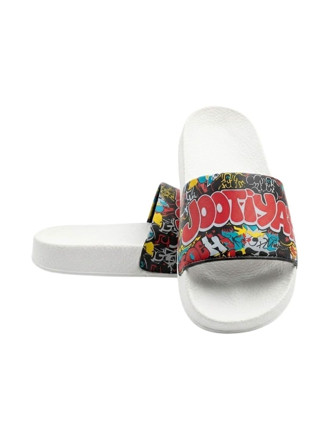 JOOTIYAPA Men Printed Sliders thumbnail 6