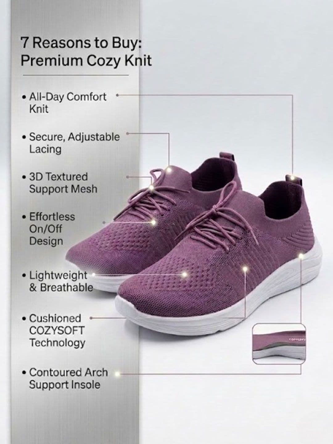WILD LEOPARD Women Mesh Running Non-Marking Shoes thumbnail 2
