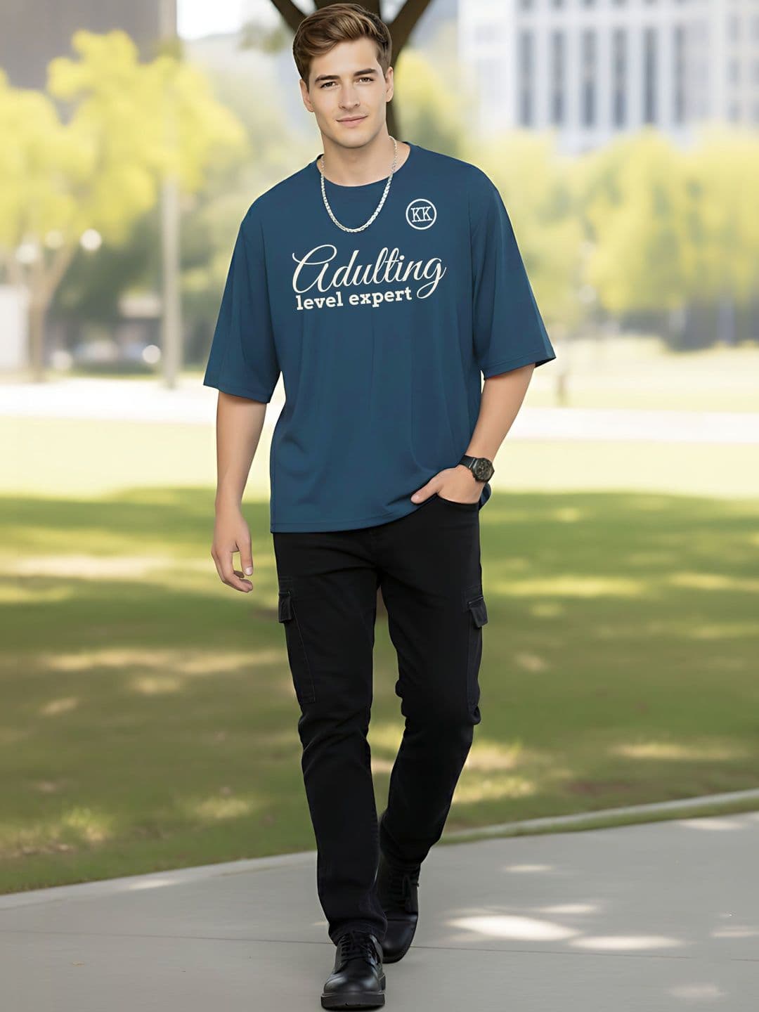 Kook N Keech Men Typography Printed T-shirt thumbnail 2