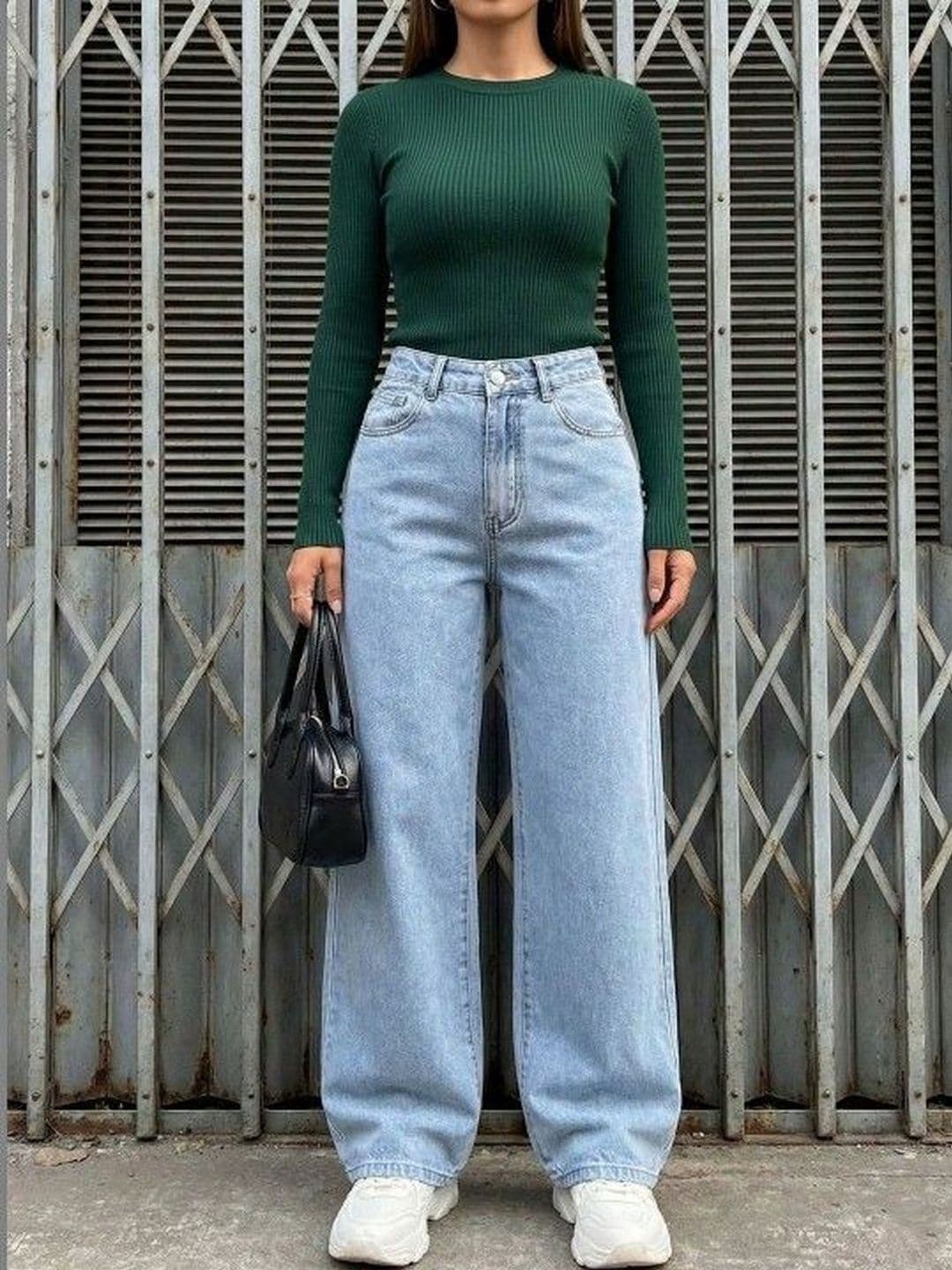 COY Women Comfort Relaxed Fit Mid-Rise Light Fade Jeans thumbnail 2