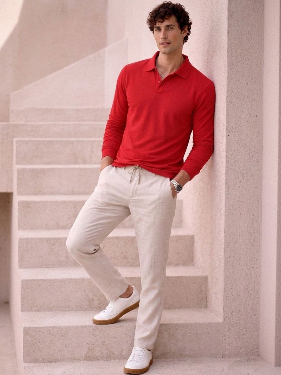 Mast & Harbour Men Polo Collar Pockets T-shirt thumbnail 4