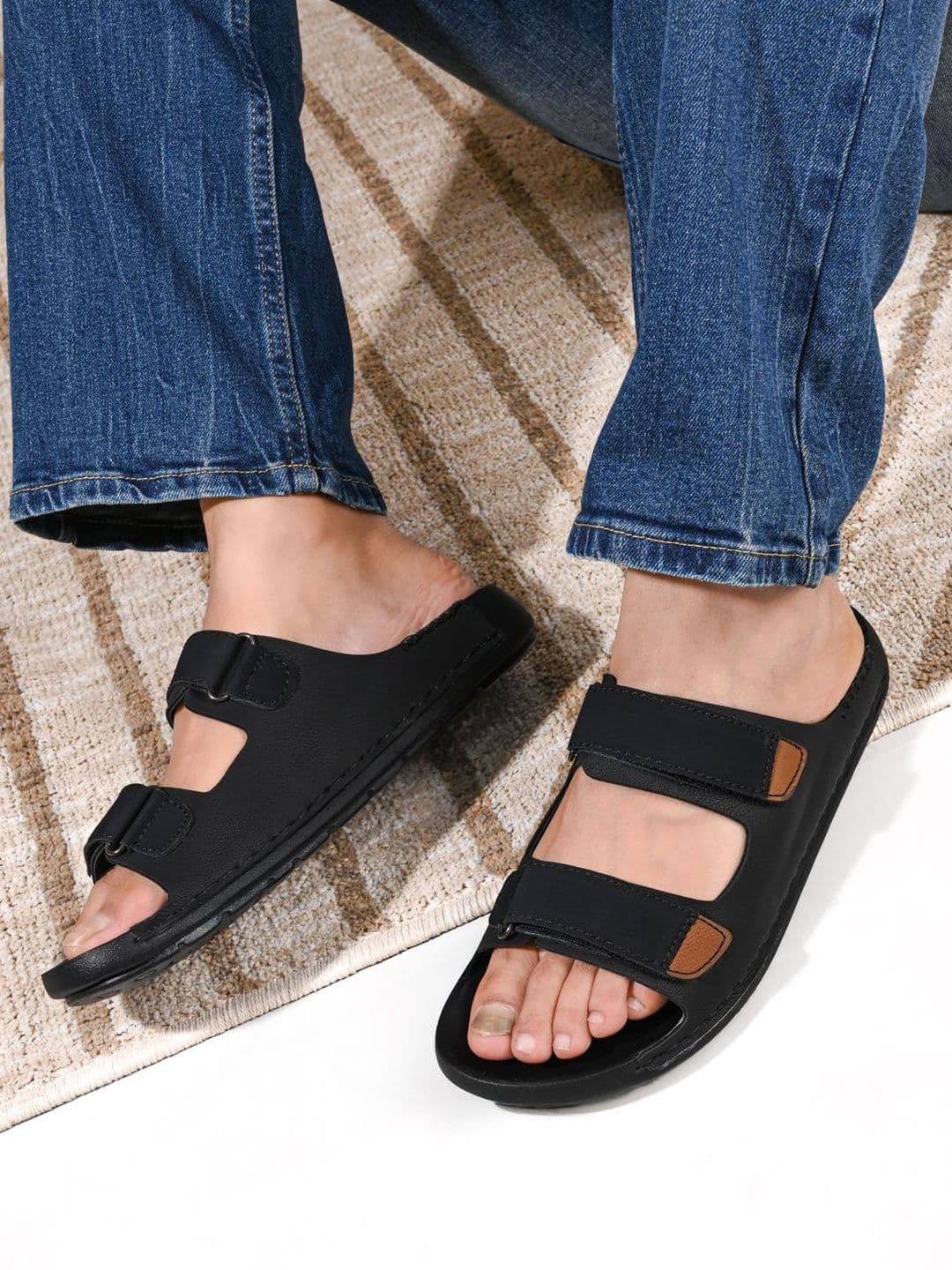 The Roadster Lifestyle Co Men Slip-On Comfort Sandals - view 1
