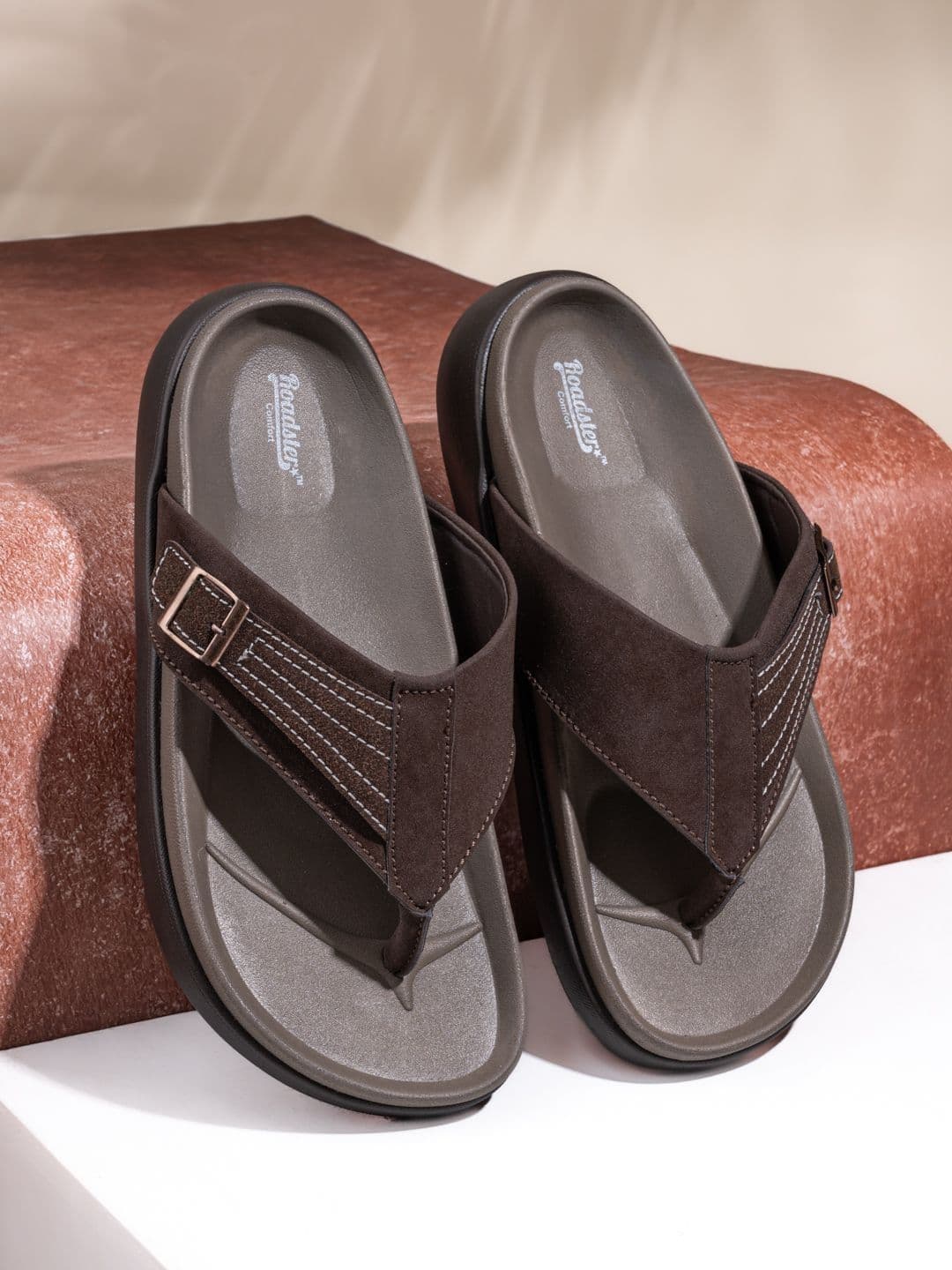The Roadster Lifestyle Co Men Slip-On Comfort Sandals - view 1